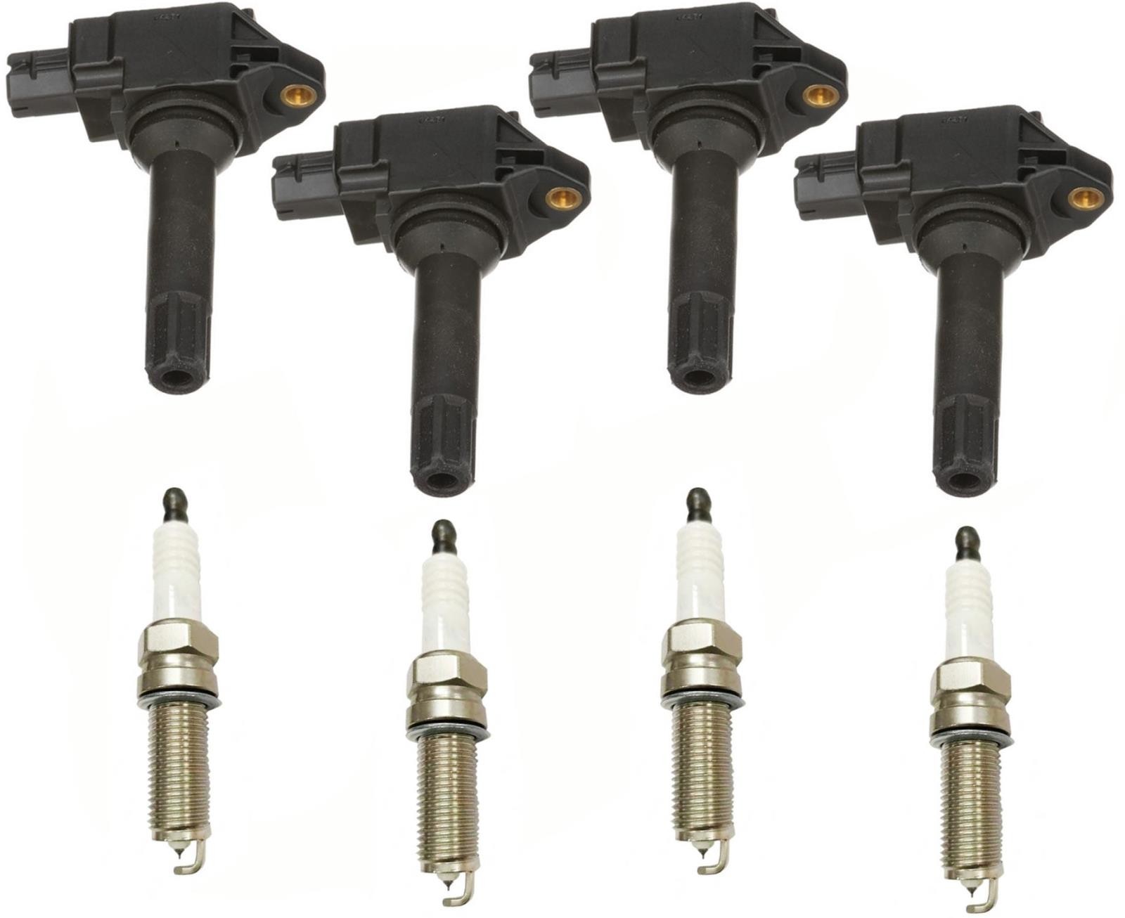 4 Direct Ignition Coils & Spark Plugs For 2017-2018 Subaru Forester 2.5L