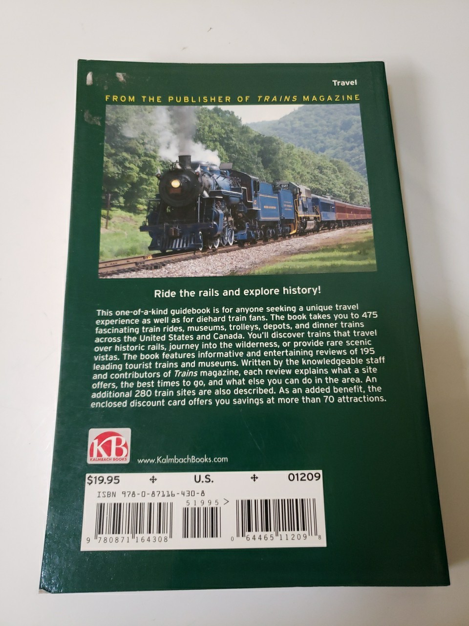 Trains Books Tourist Trains Guidebook Third Edition