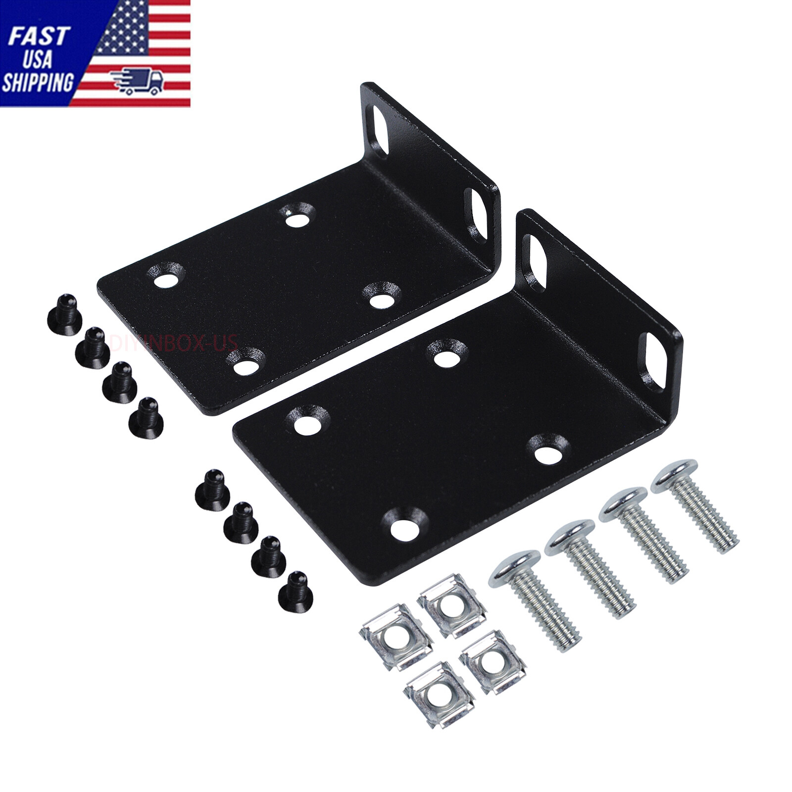 Cisco Hard Rack Mount Bracket Kit Ears For Cisco SF500 SG500 SG500X Switch