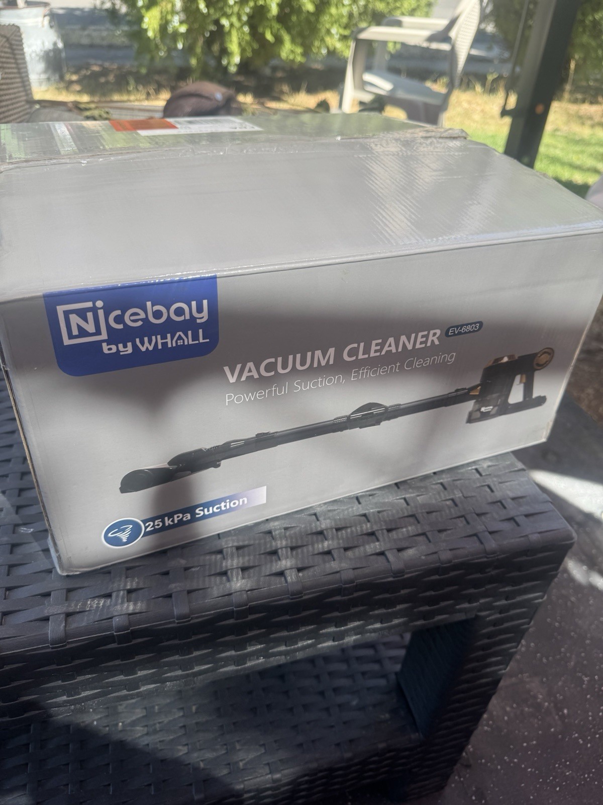 Nicebay 4 in 1 Lightweight Cordless Vacuum Cleaner EV-6803 - BLACK