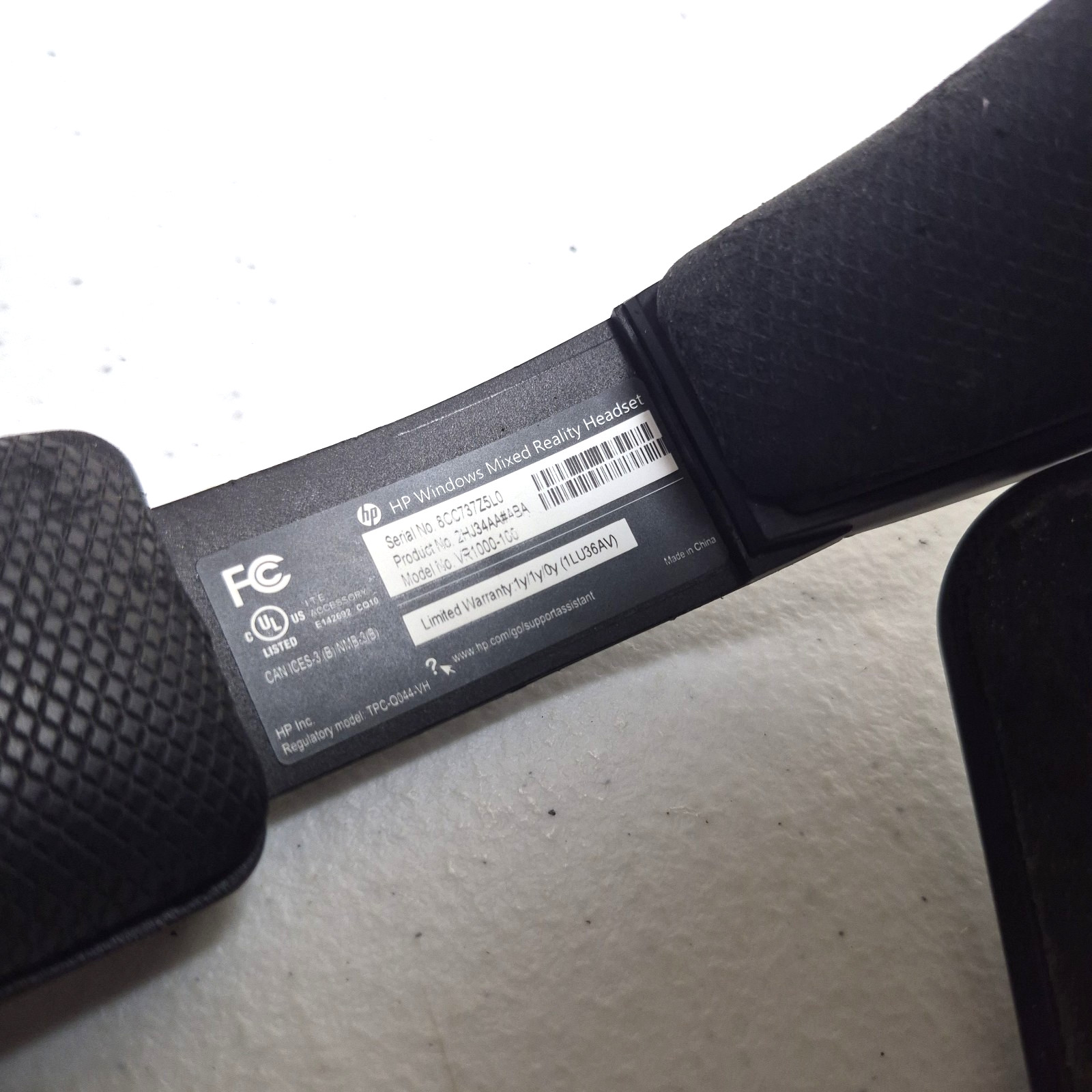 HP Windows Mixed Reality Headset 1440 with Controllers, Tested & Works!
