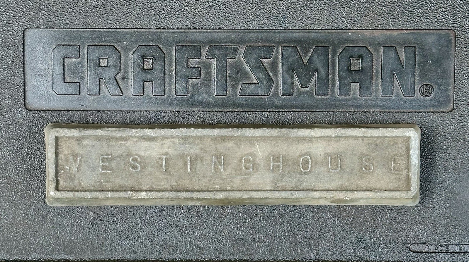 Antique Westinghouse 5lb Lead Ingot  Vintage Oakum Joint Pipe Fitter Bullet Sink