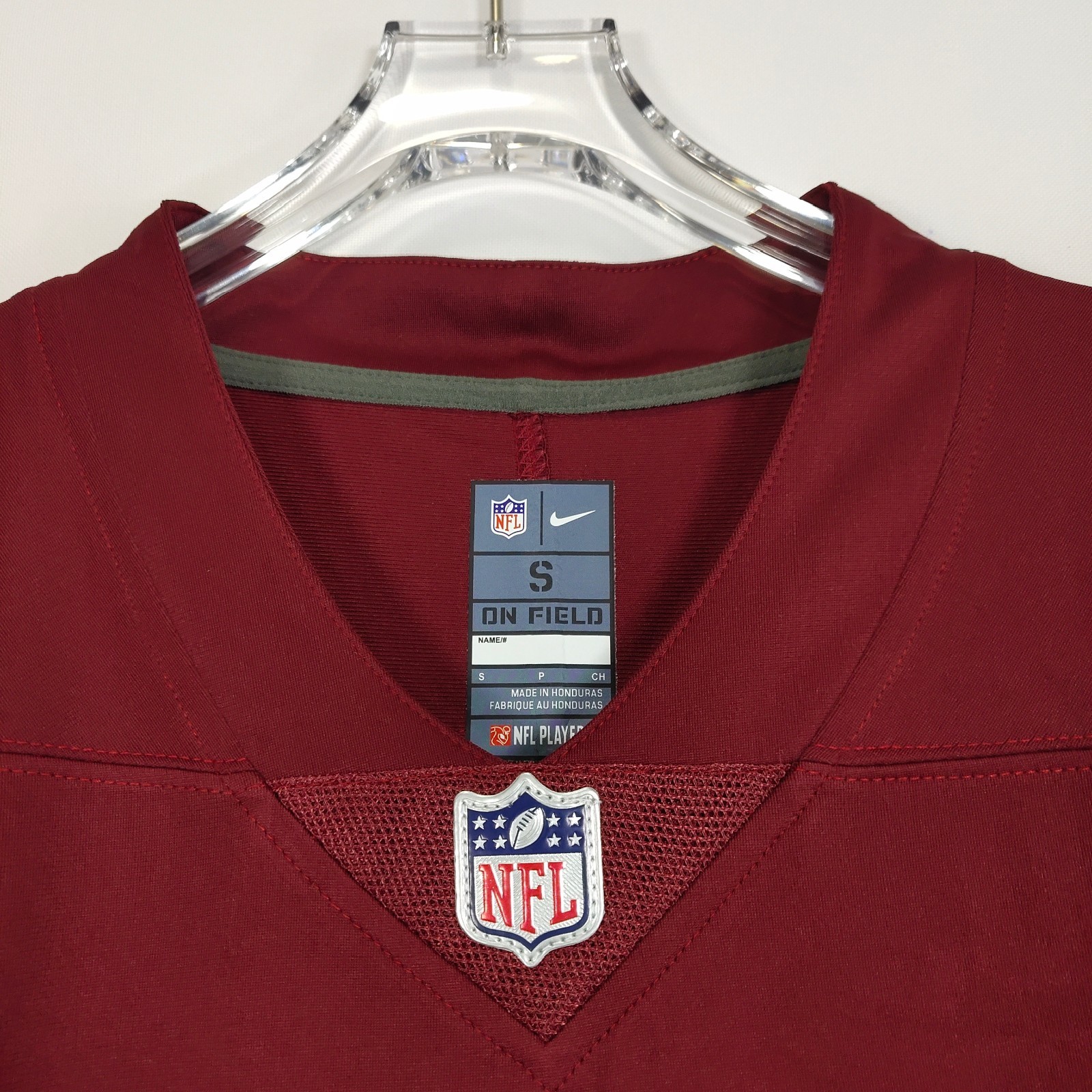 Jayden Daniels #5, jersey, red, embroidered, S-4XL