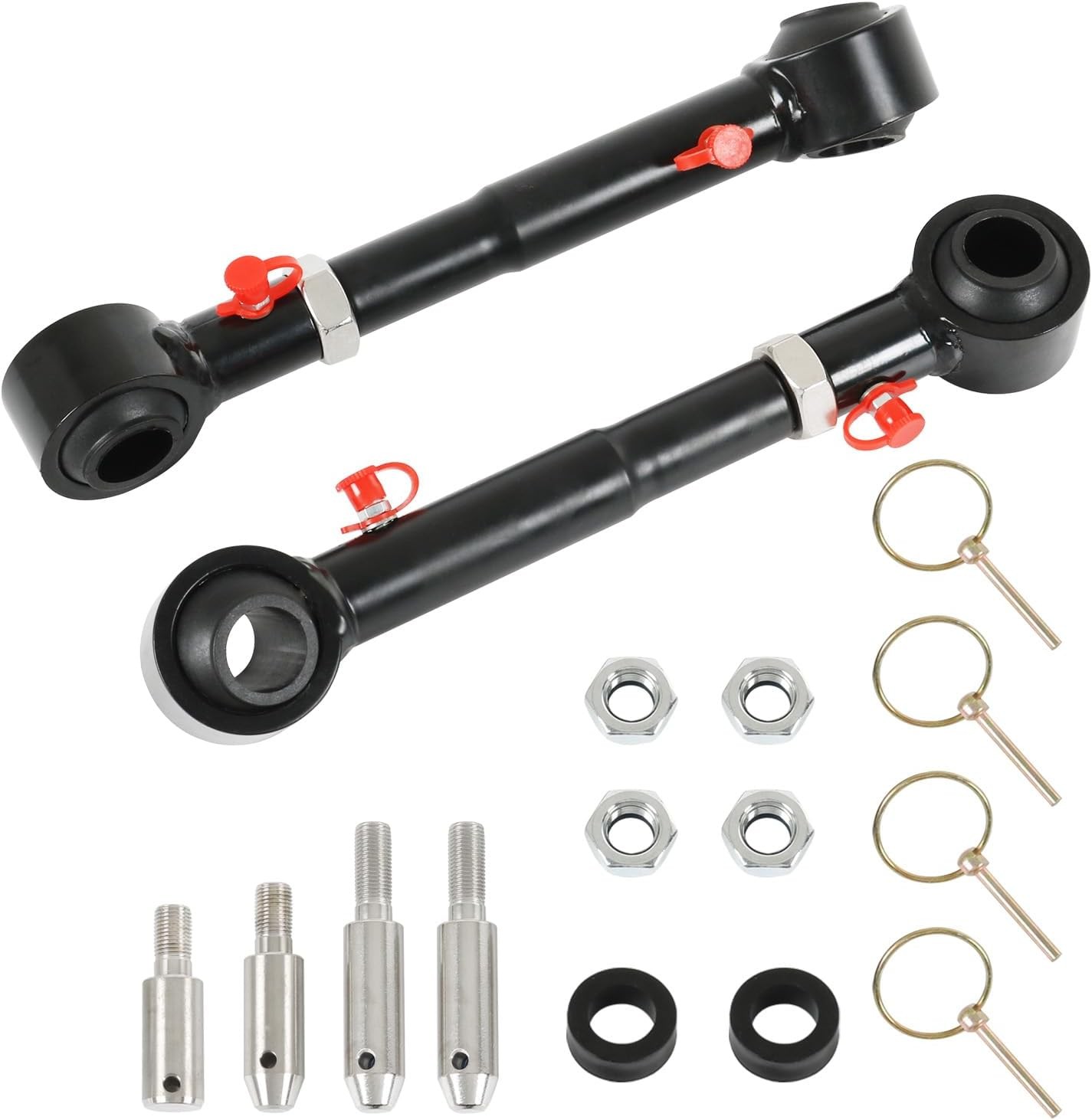 Adjustable Front Swaybar Quicker Disconnect System with 2.5" - 6" Lift Replace