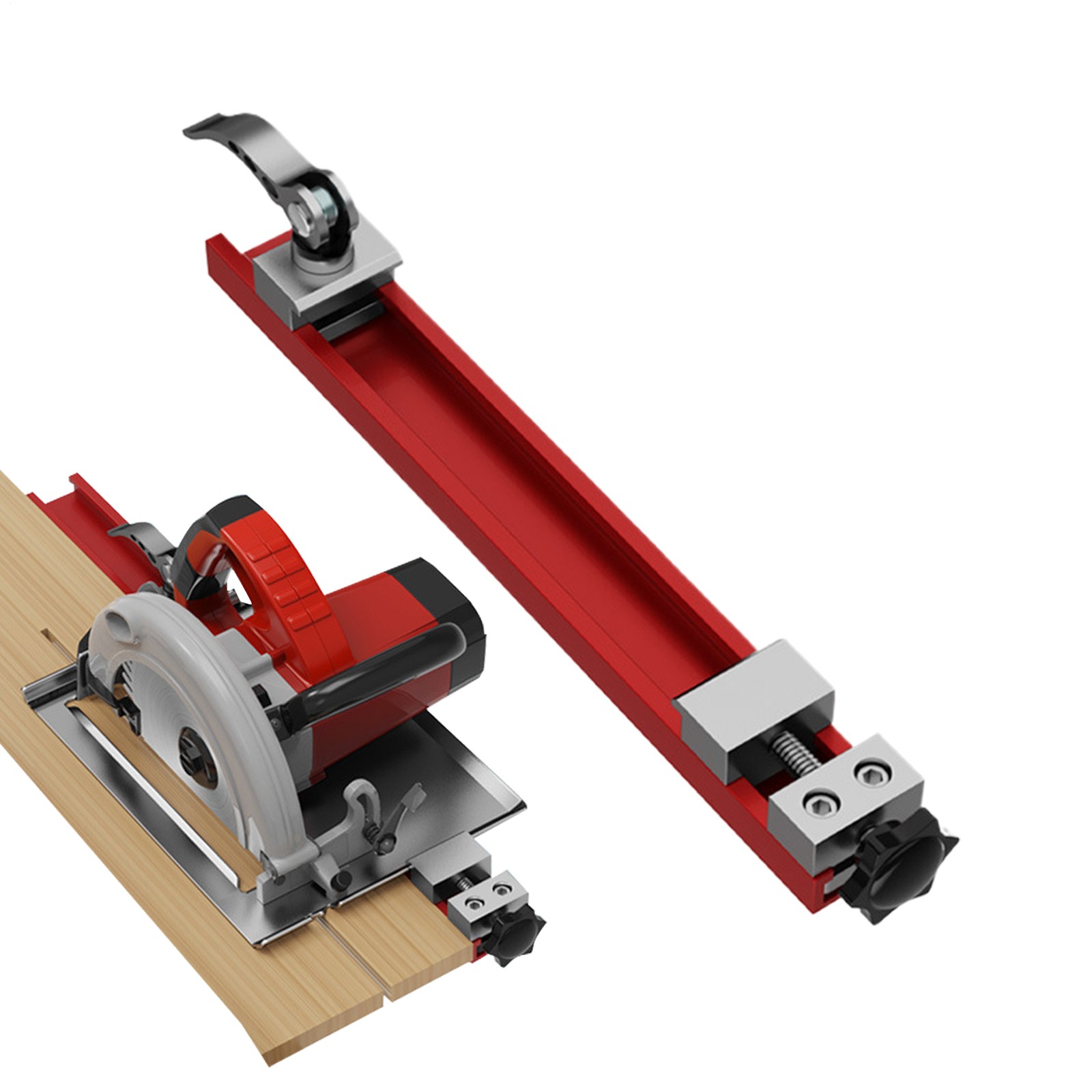 Adjustable Cutting Machine Base Guide,Circular Saw Milling Positioning Clamps
