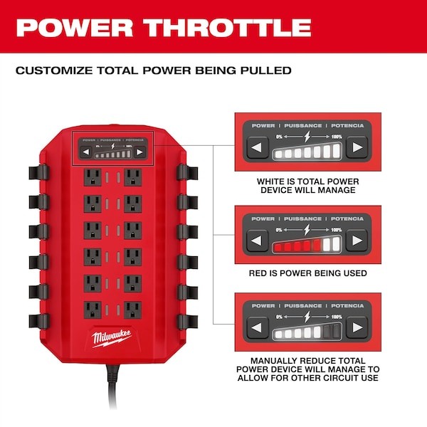 Milwaukee Tool 3333-20A Power Manager - 20 Amp Circuit