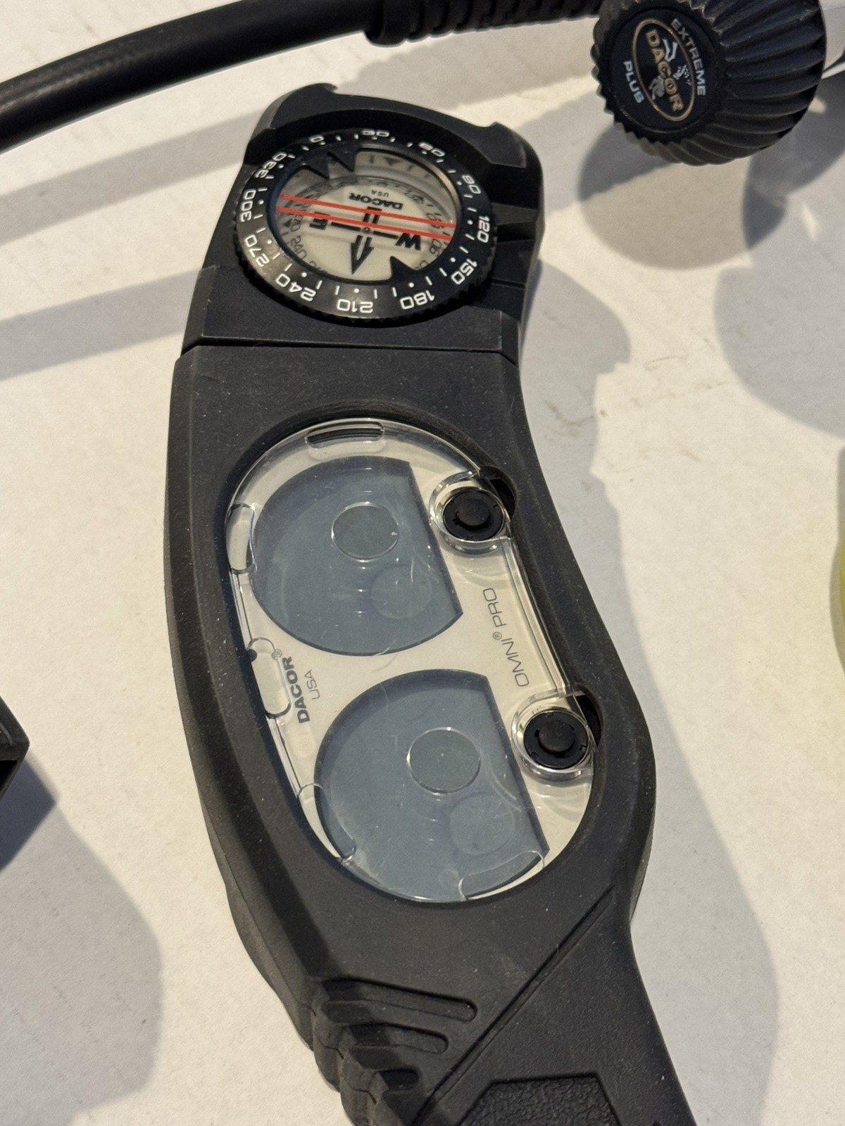 Scuba Diving Equip Dacor Pressure Depth Gauges Compass Oceanic Regulator & Watch