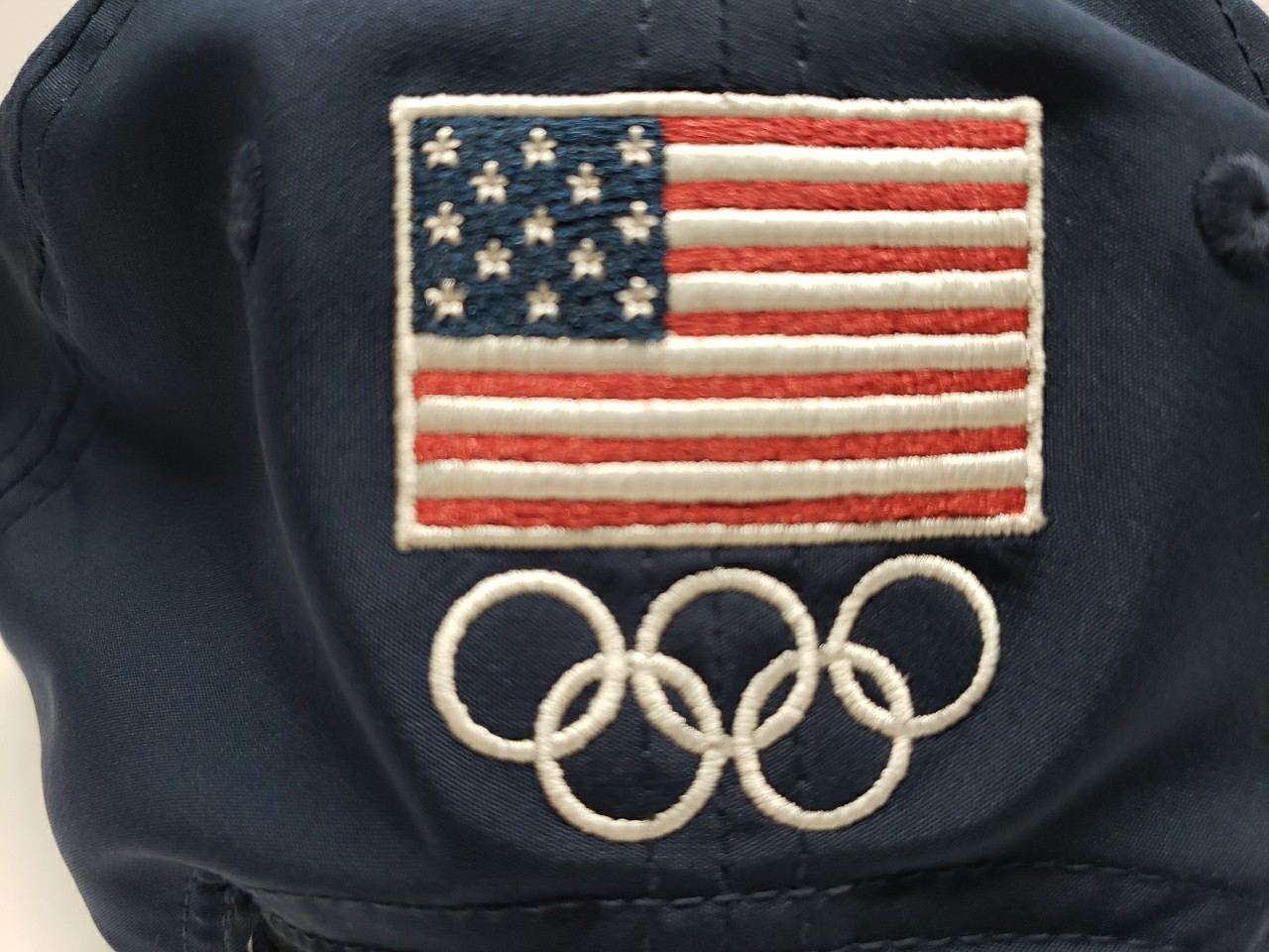 Team USA Snapback Adjustable Olympics Hat Blue Embroidery New Fanatics