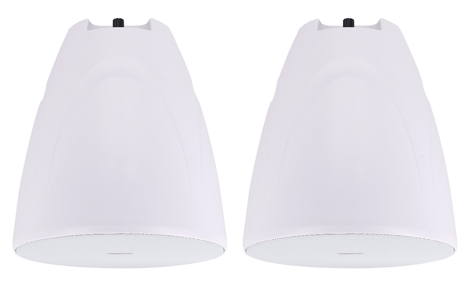 2) Rockville PEN-80T White 8" 70V Hanging Pendant Speakers Commercial/Restaurant