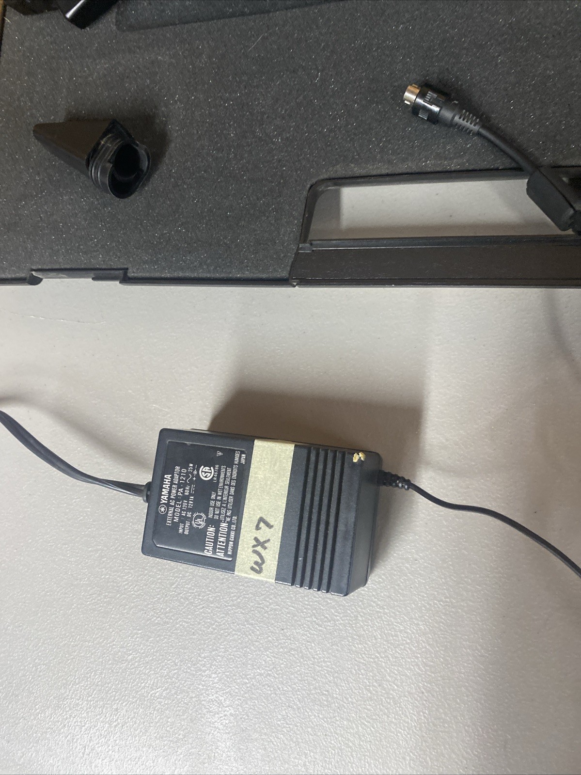 Yamaha WX7 Wind MIDI Controller Electronic Wind Instrument Untested