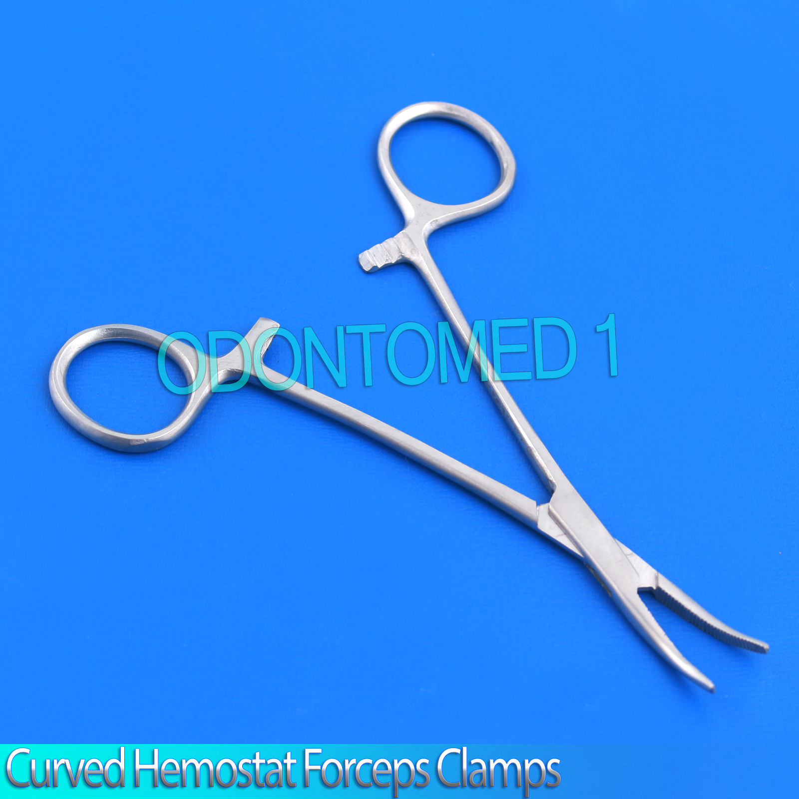 Gift Idea 5" Curved Hemostat Hemos Forcep Locking Clamp Stainless