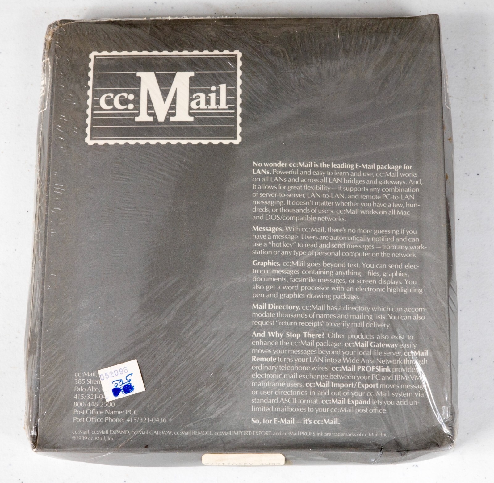 Vintage cc: Mail Express 8 LAN Pack email software NEW NOS ST534B2
