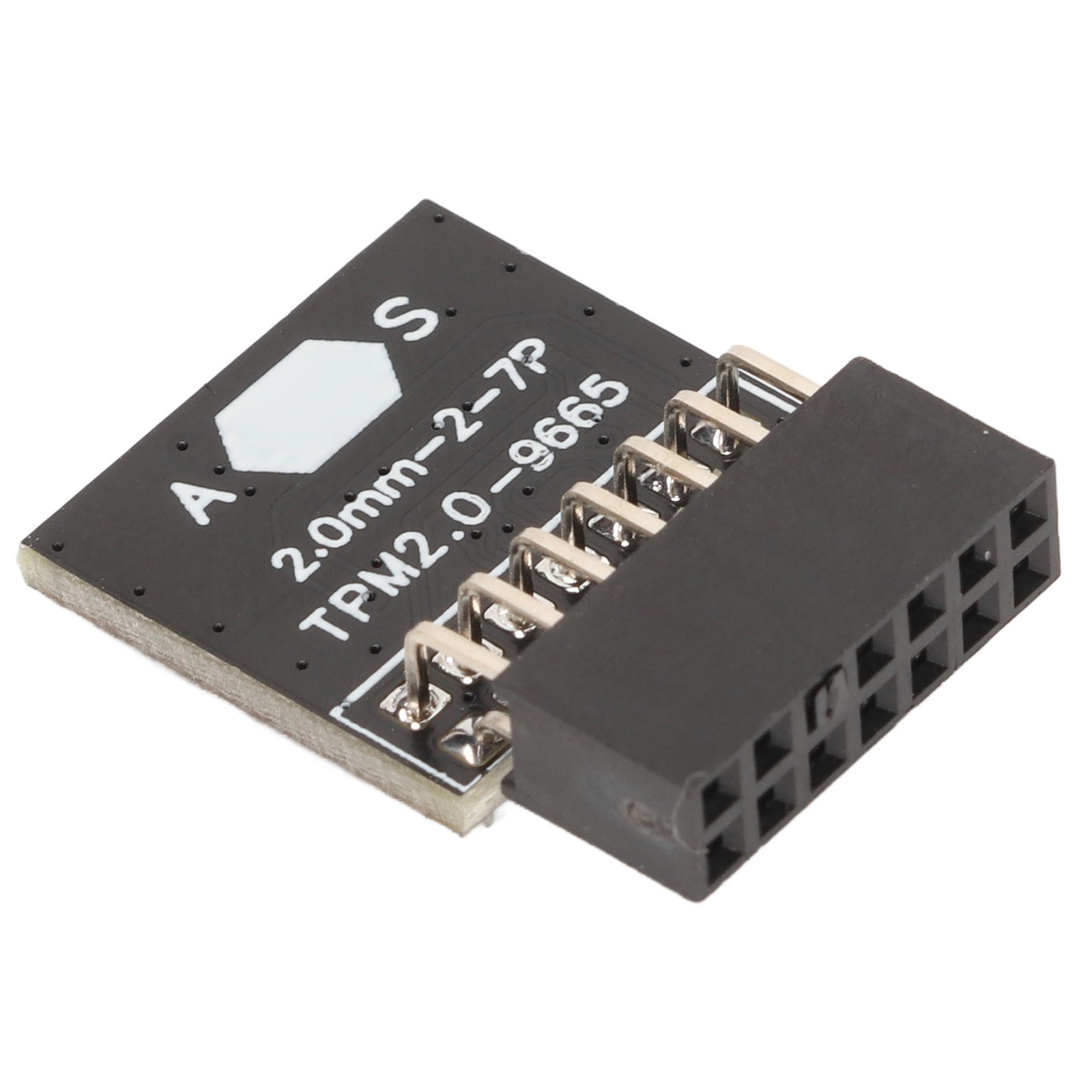TPM 2.0 Module For 11 Platform Black 14 Pin Chip Excellent