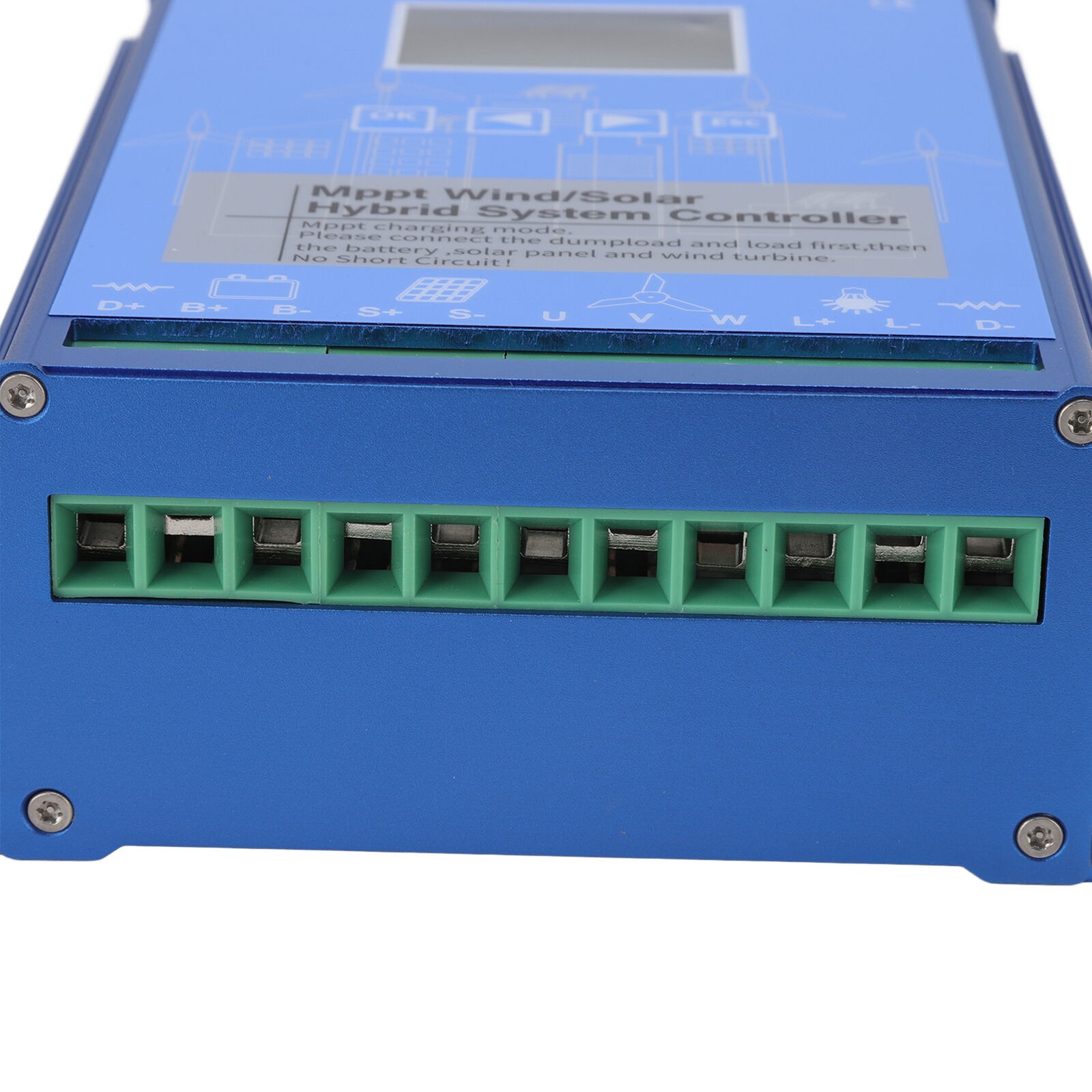 Smart Power Controller LCD Bluetooth Solar Wind Auto Transfer Switch 12V 24V 48V