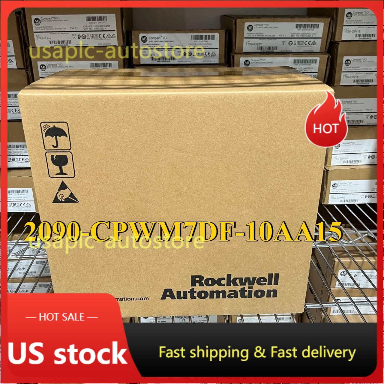 1PCS New AB 2090-CPWM7DF-10AA15 Servo Motor Power Cable US Free Tax