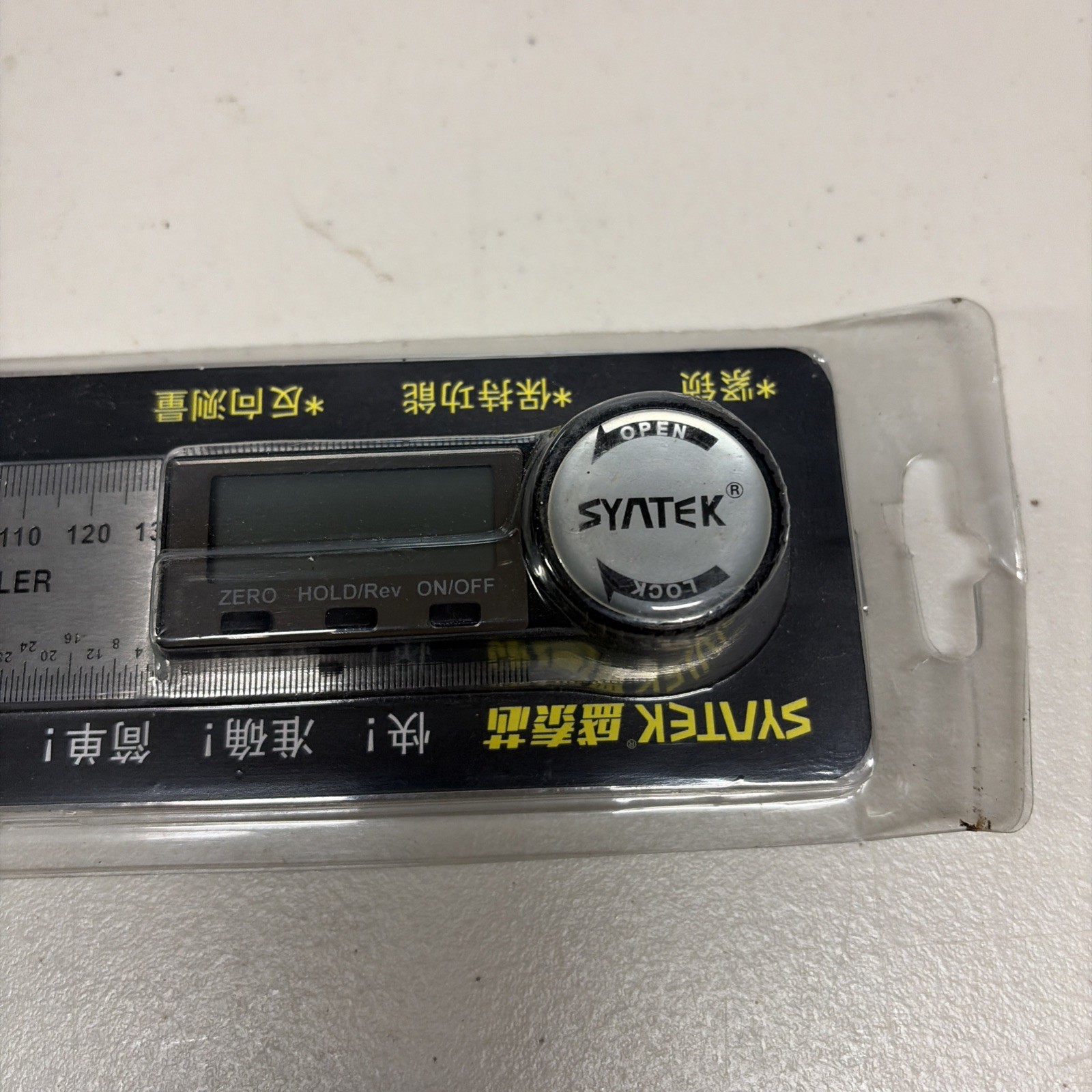 Digital Angle Finder Protractor Quick Display Angle Gauge Ruler New In Package