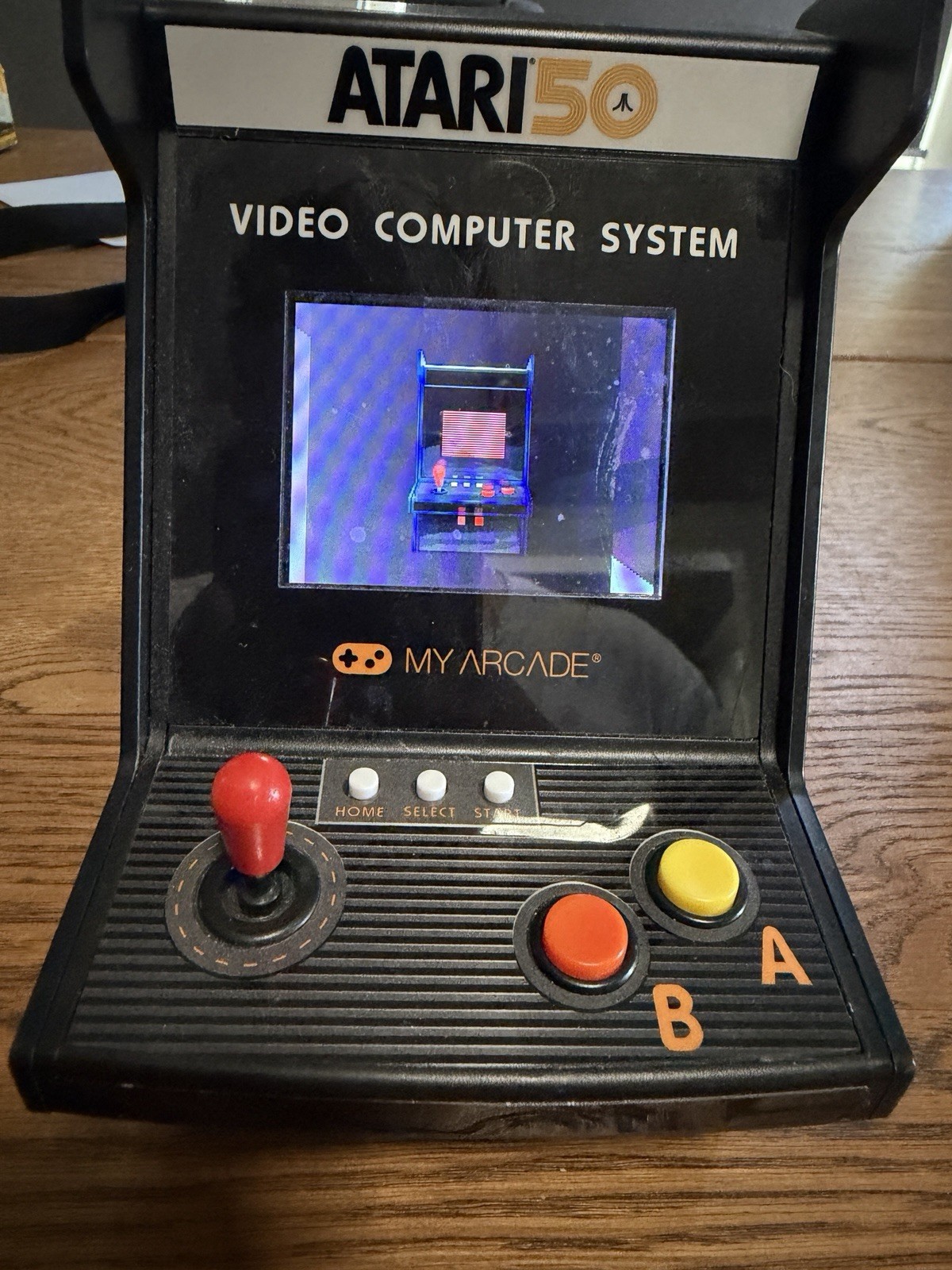 My Arcade Atari 50 Micro Player Mini Arcade Cabinet. Tested Working
