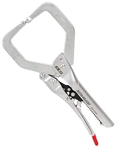 SK11 Auto-Adjust C-Type Locking Pliers Maximum Jaw Opening 60mm Jaw Depth 61mm