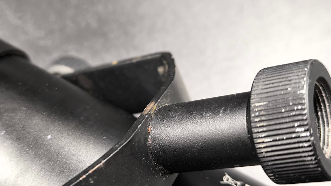 Record MC-82 Microphone Used Working Black