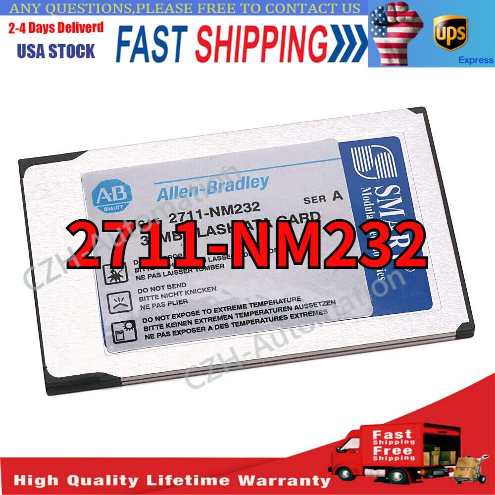 Allen-Bradley 2711-NM232 2711NM232 Ser. 32MB Flash ATA Card IN BOX NEW IN BOX