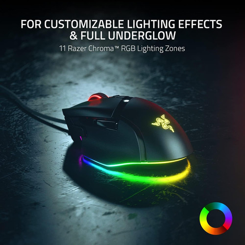 Razer Basilisk V3 Customizable Ergonomic Gaming Mouse: Fastest Black