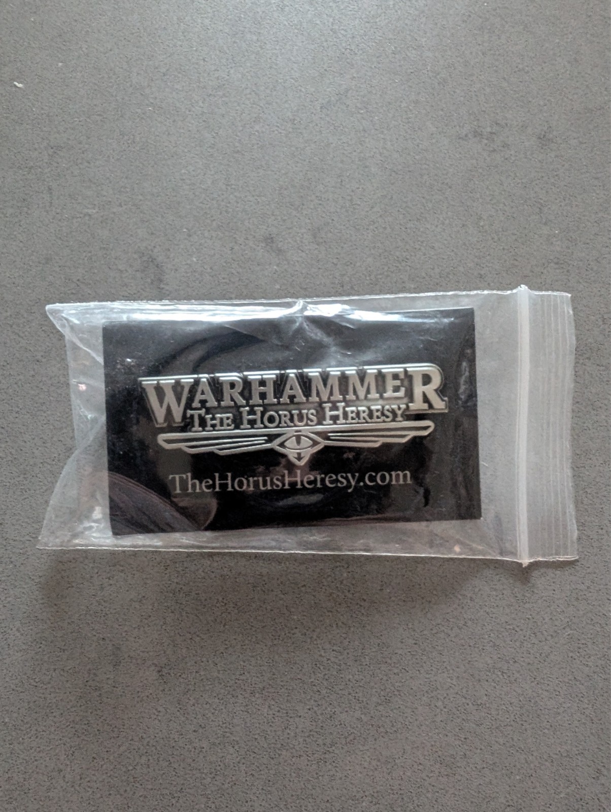 Games Workshop Warhammer 40k The Horus Heresy Pin Badge