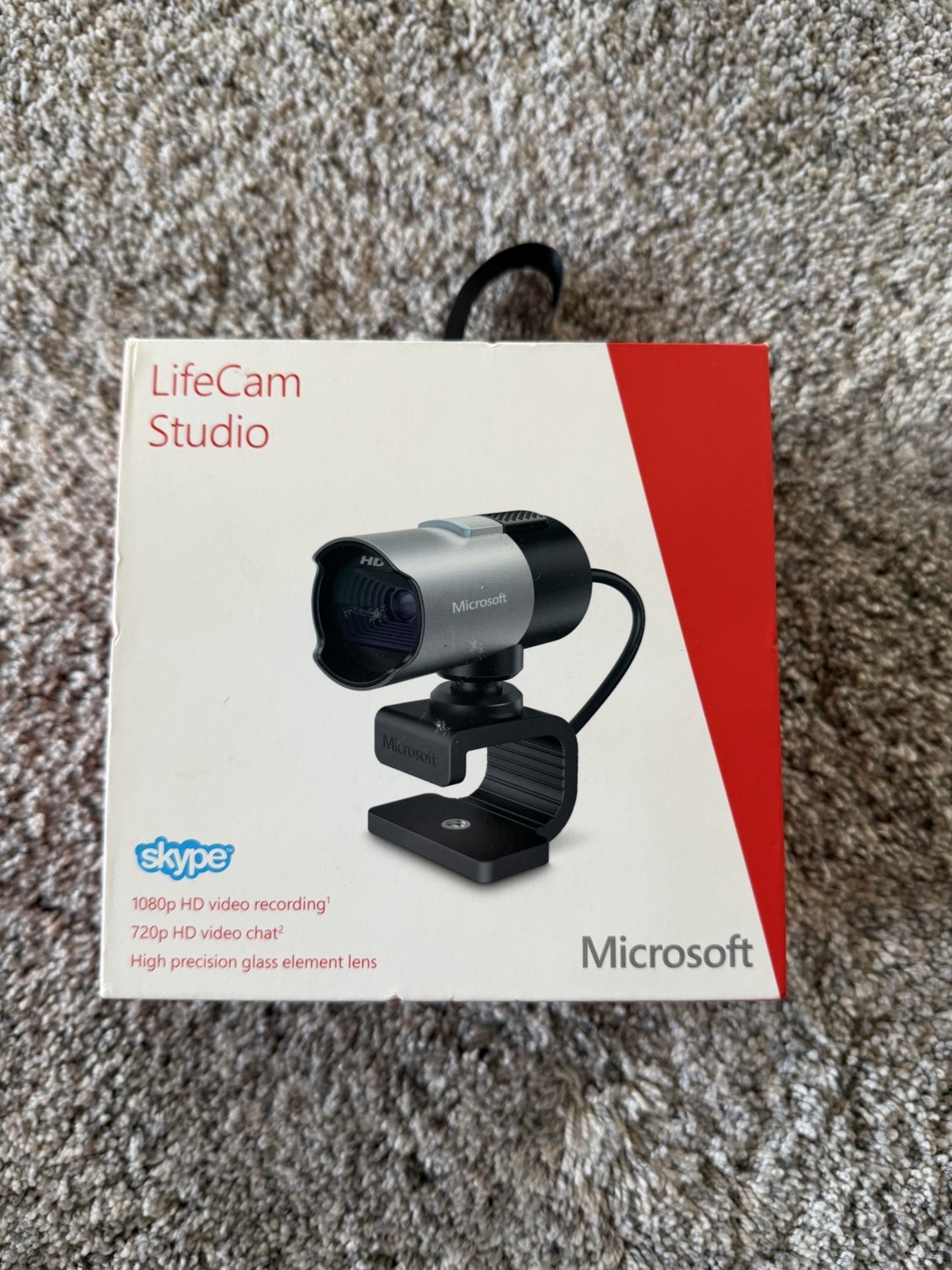 Microsoft LifeCam Studio 1080p HD Webcam USB Skype Video Chat Cam New Box Opened