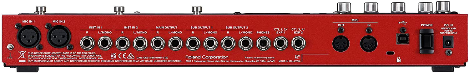 Boss RC-600 Loop Station w/ Power Supply