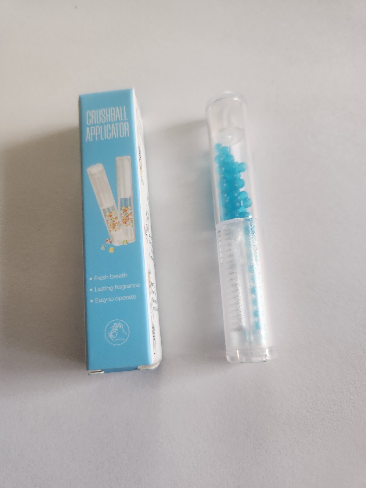Cigarette Filter Crush Menthol Beads Slim Ball Pen