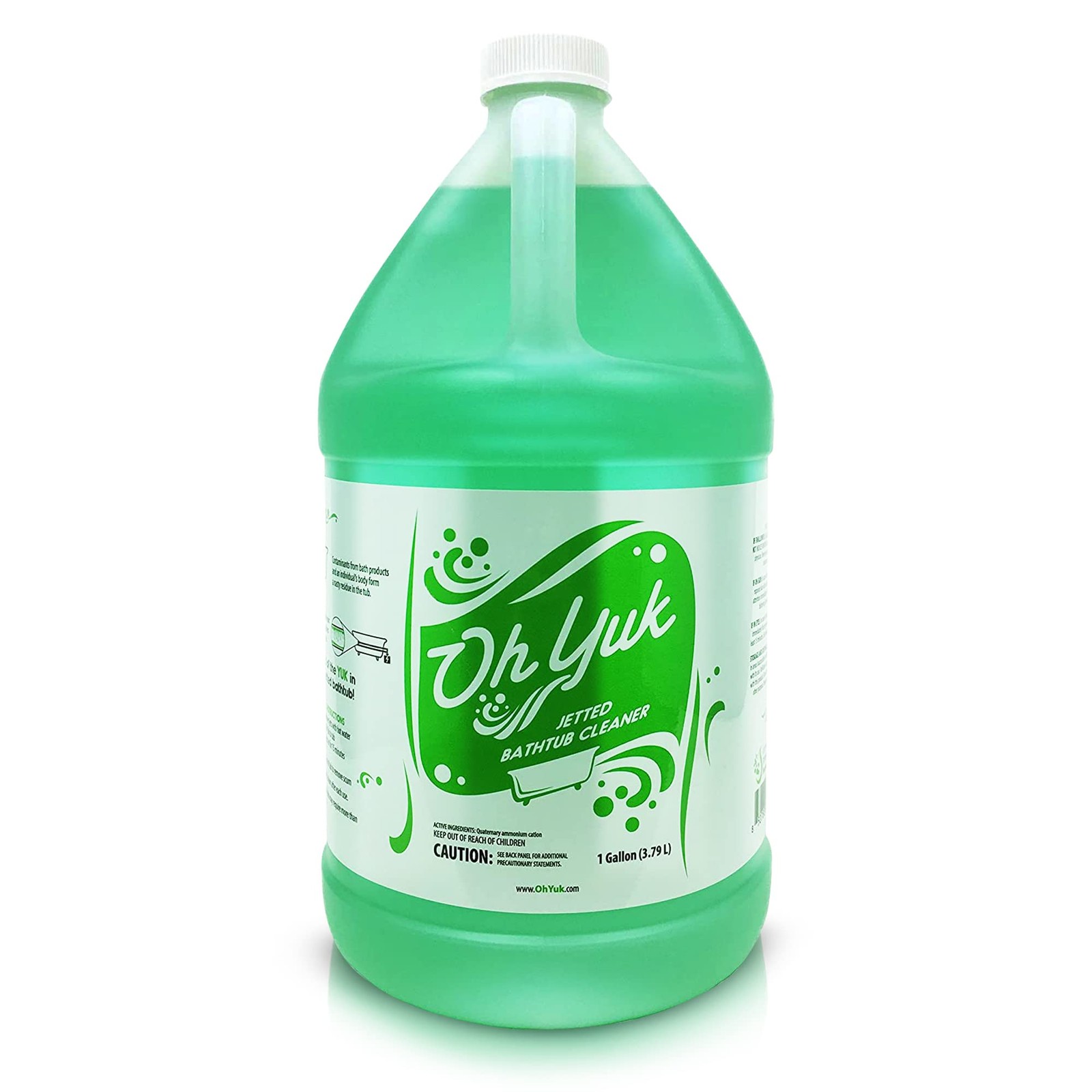 Oh Yuk Jetted Tub Cleaner for Jet Tubs, Bathtubs, 128 Fl Oz (Pack of 1)