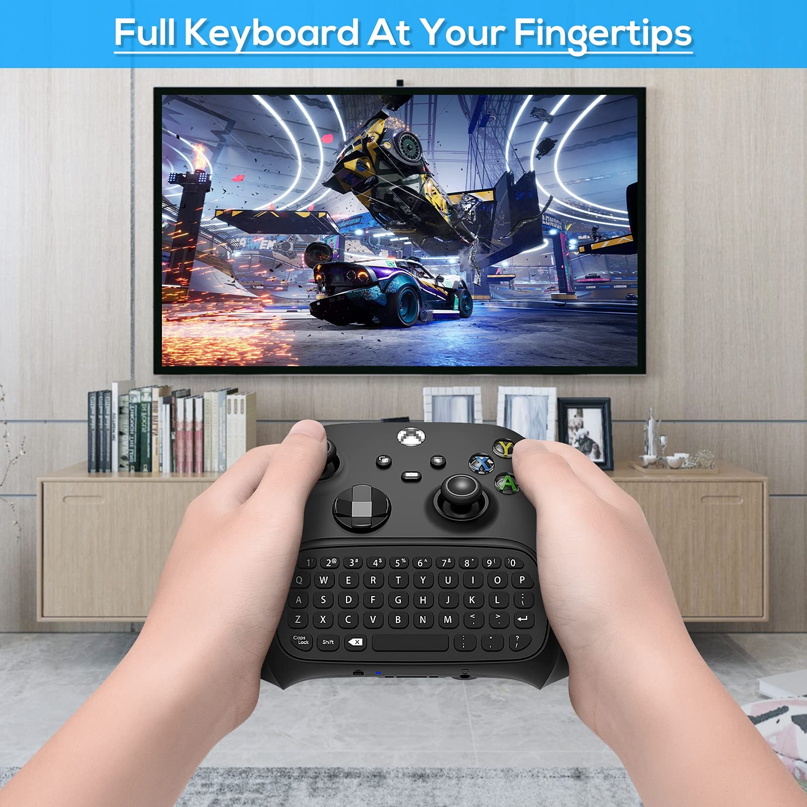 Keyboard for Xbox Series X/S Controller, for Xbox /S/Controller Gamepad, 2.4G...