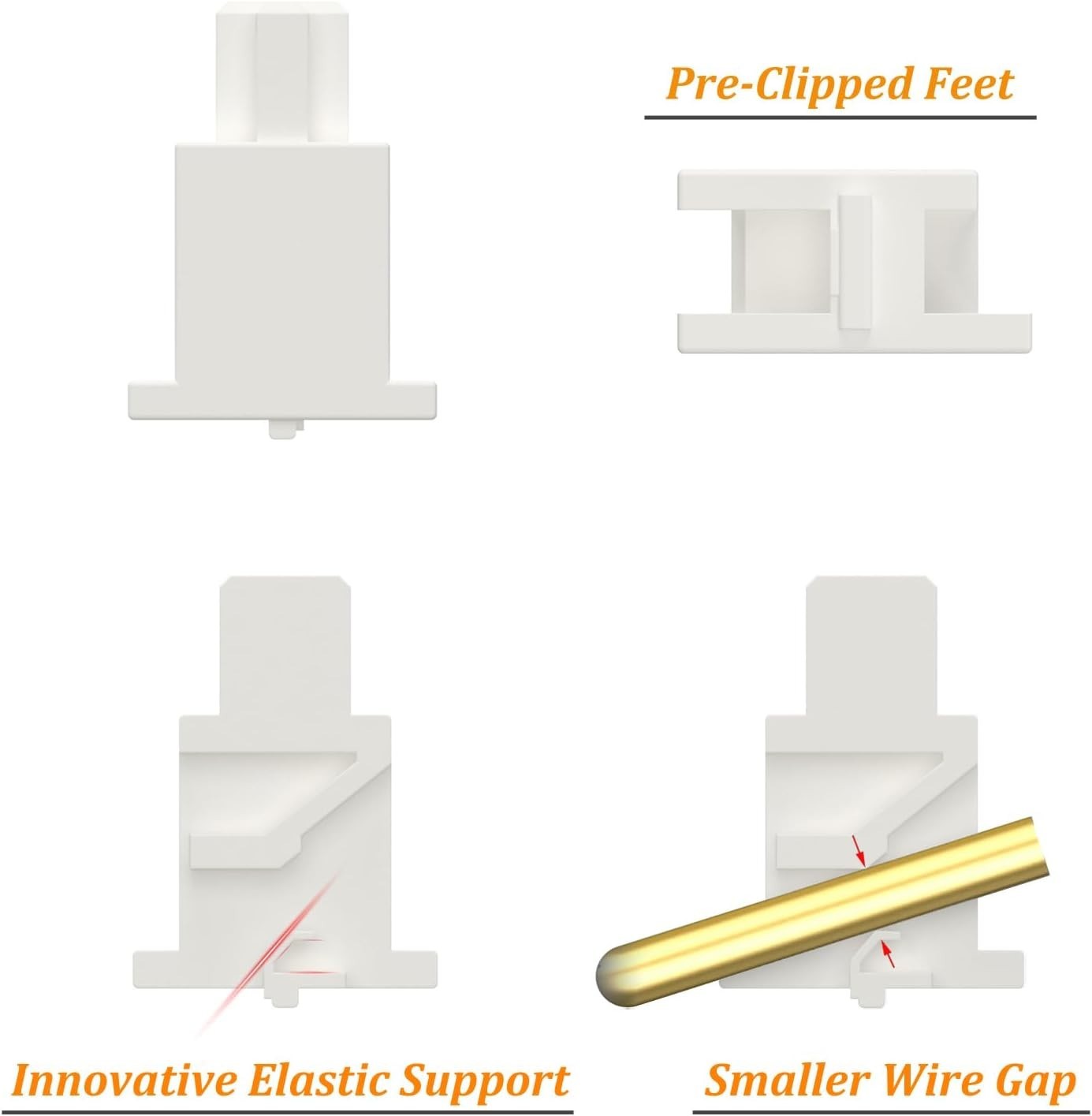 Plate Mount Stabilizer V3 Innovative Pre-Clipped Stem Minimum Wire Wobble 2U