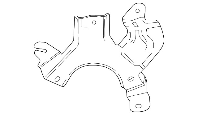 Genuine Mazda Blind Spot Detection System Warning Sensor Bracket VA40-50-2E0A