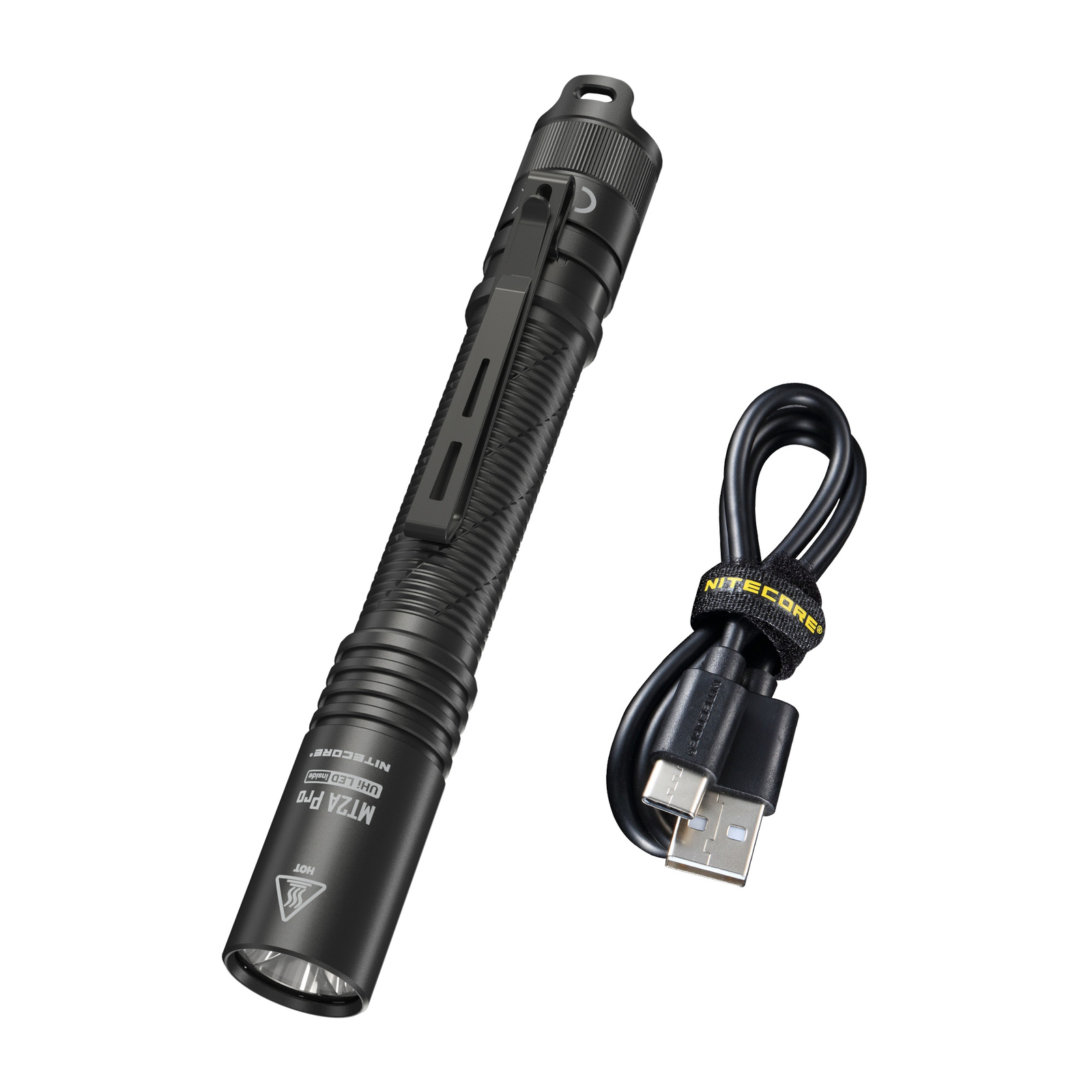 Nitecore MT2A Pro 1000 Lumen LED EDC Rechargeable Flashlight, Use 2x AA