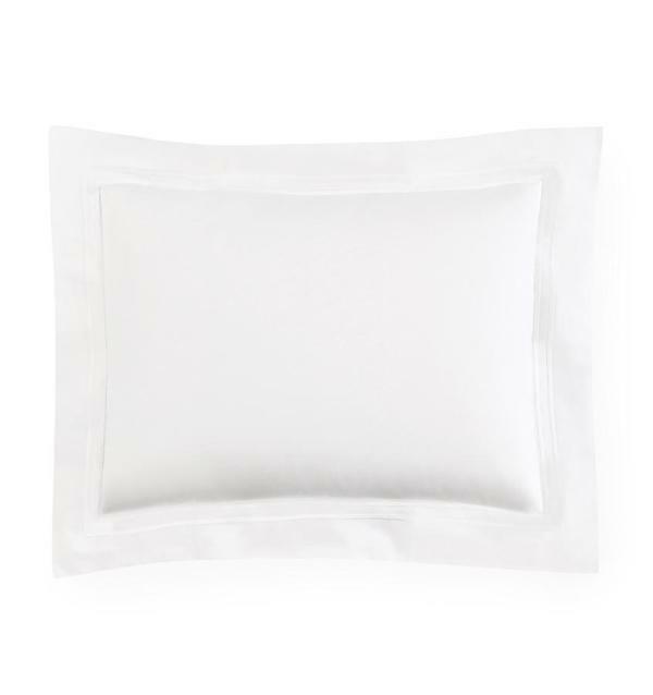 SFERRA Grande Hotel bedding 100% cotton - made in Italy king sham white/white