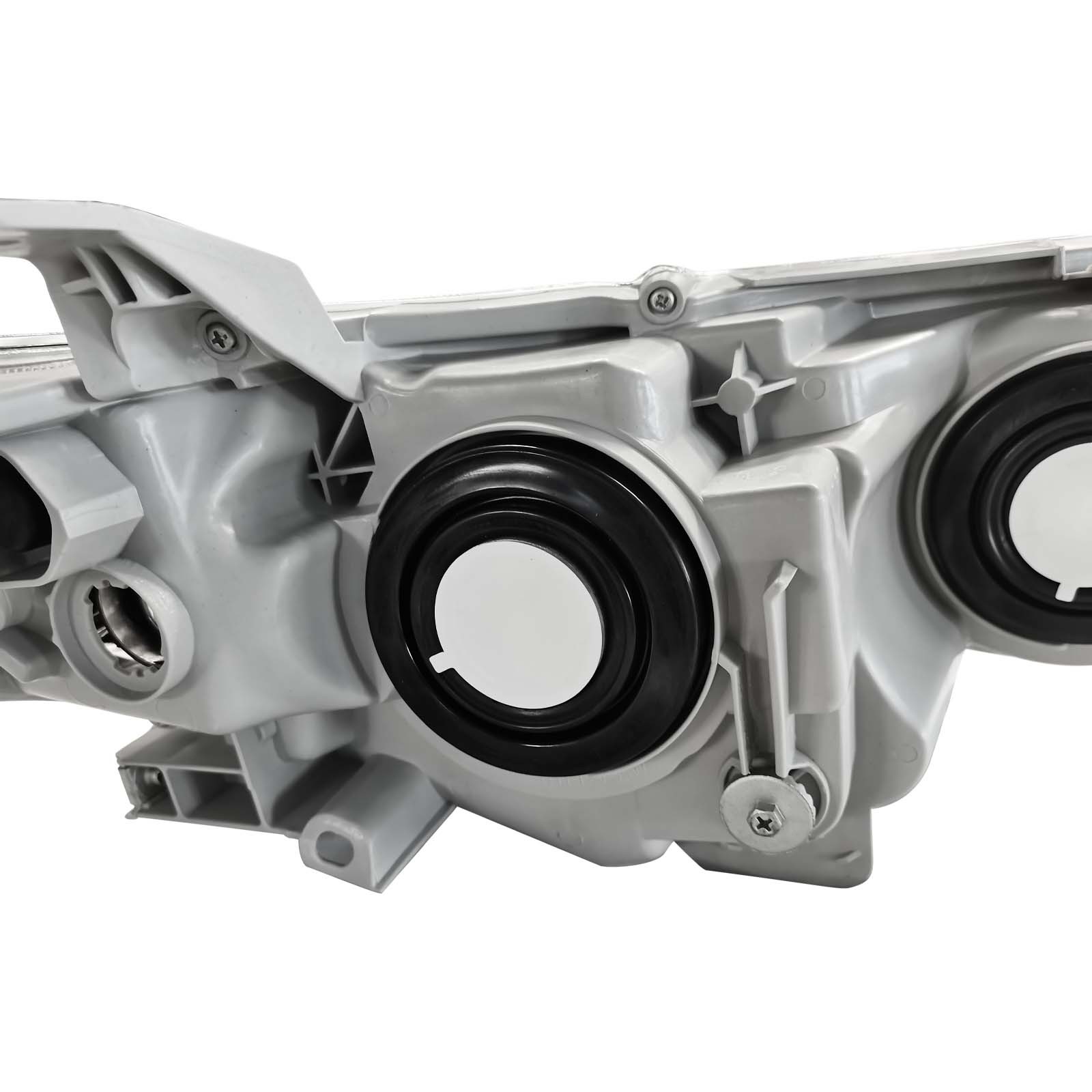 For 2012-2014 12 Toyota Camry Left+Right Headlights Assembly Projector Chrome