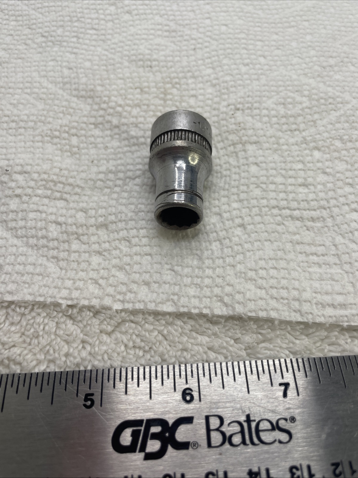 Indestro 1214 7/16” 12 Point 1/2” Drive Socket