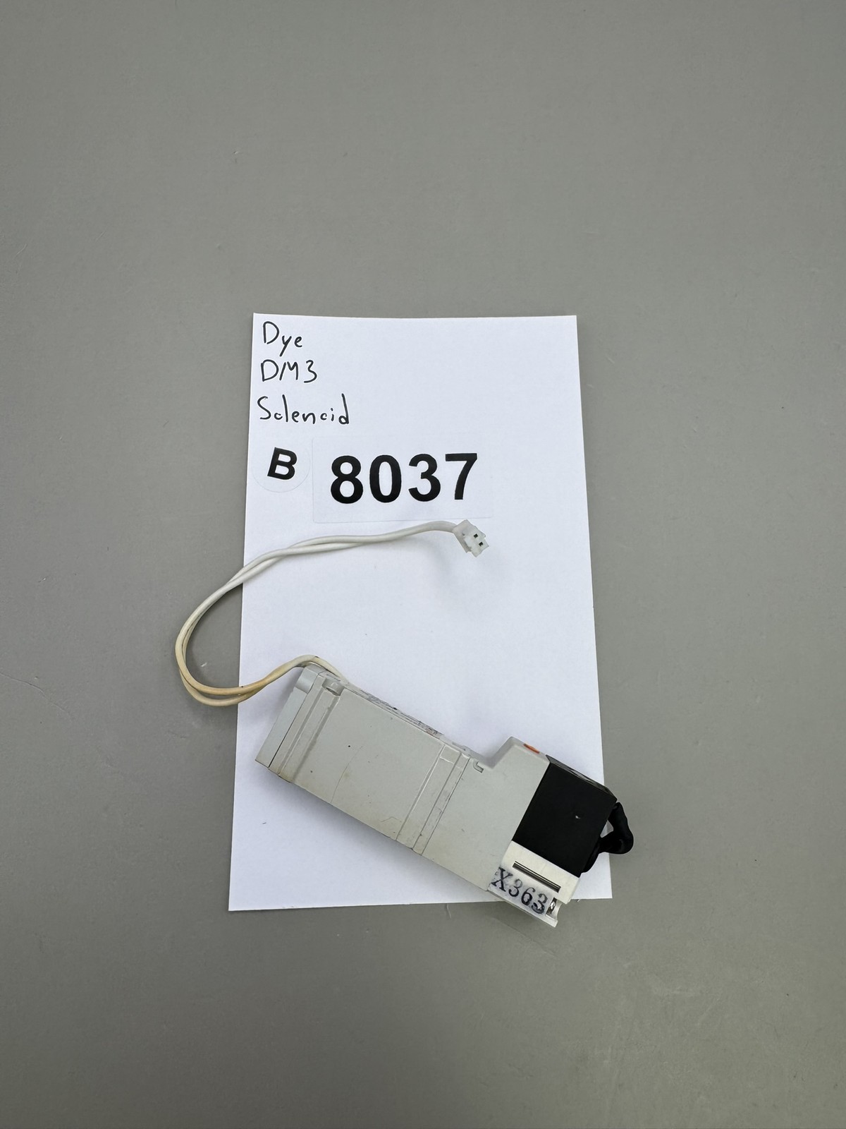 Dye DM3 Solenoid
