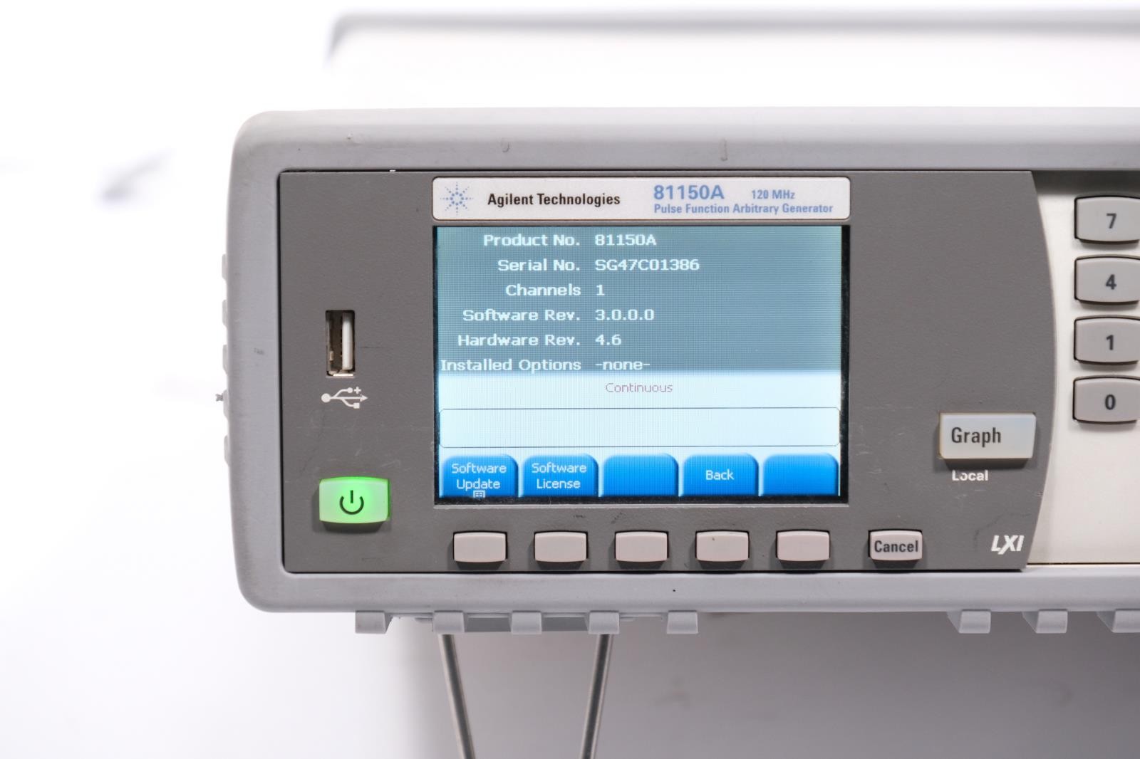 Keysight Agilent 81150A 120MHz Pulse Function Arbitrary Noise Generator
