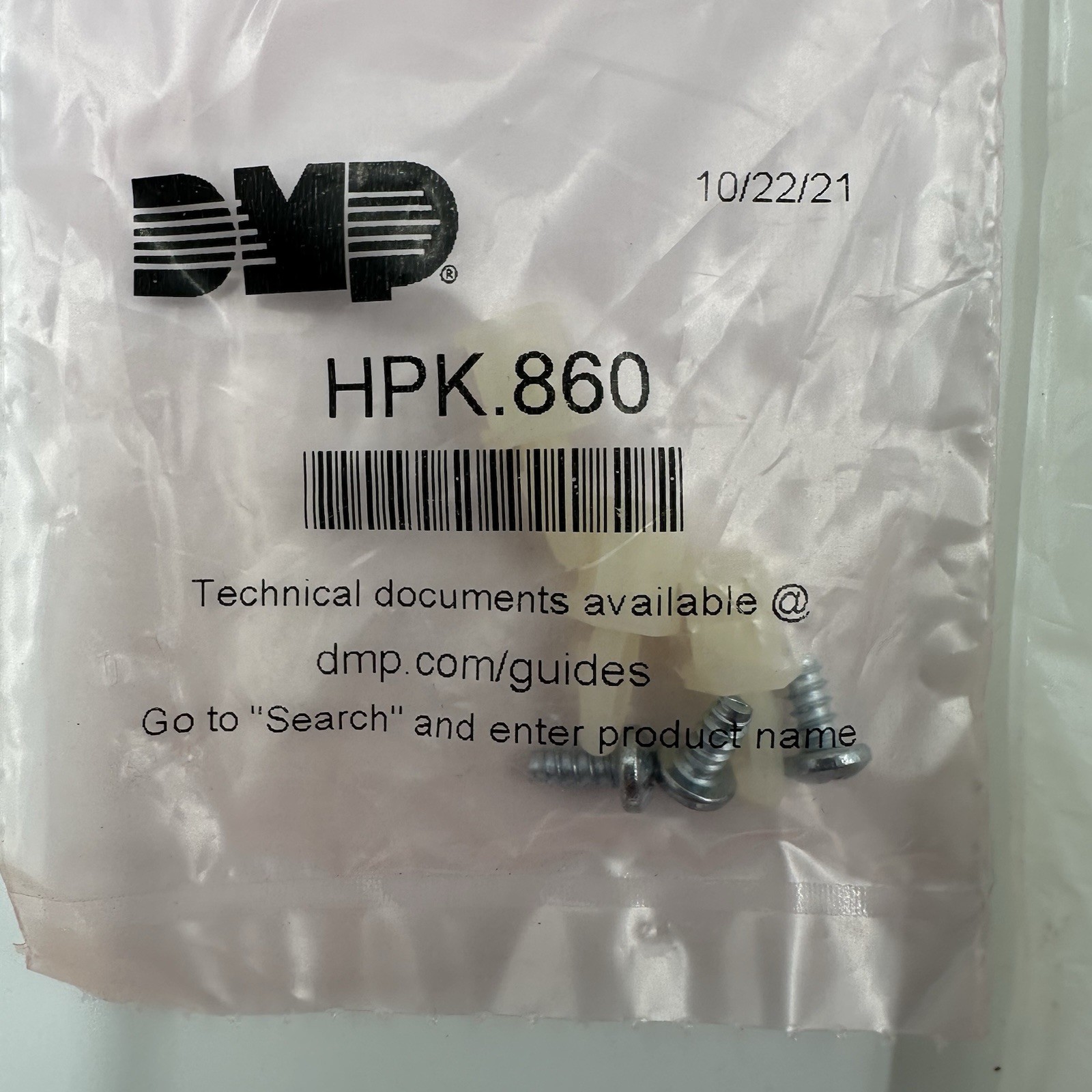 DMP 860 Relay Module Alarm Output Board w/ Hardware HPK.860 New Open Pkg