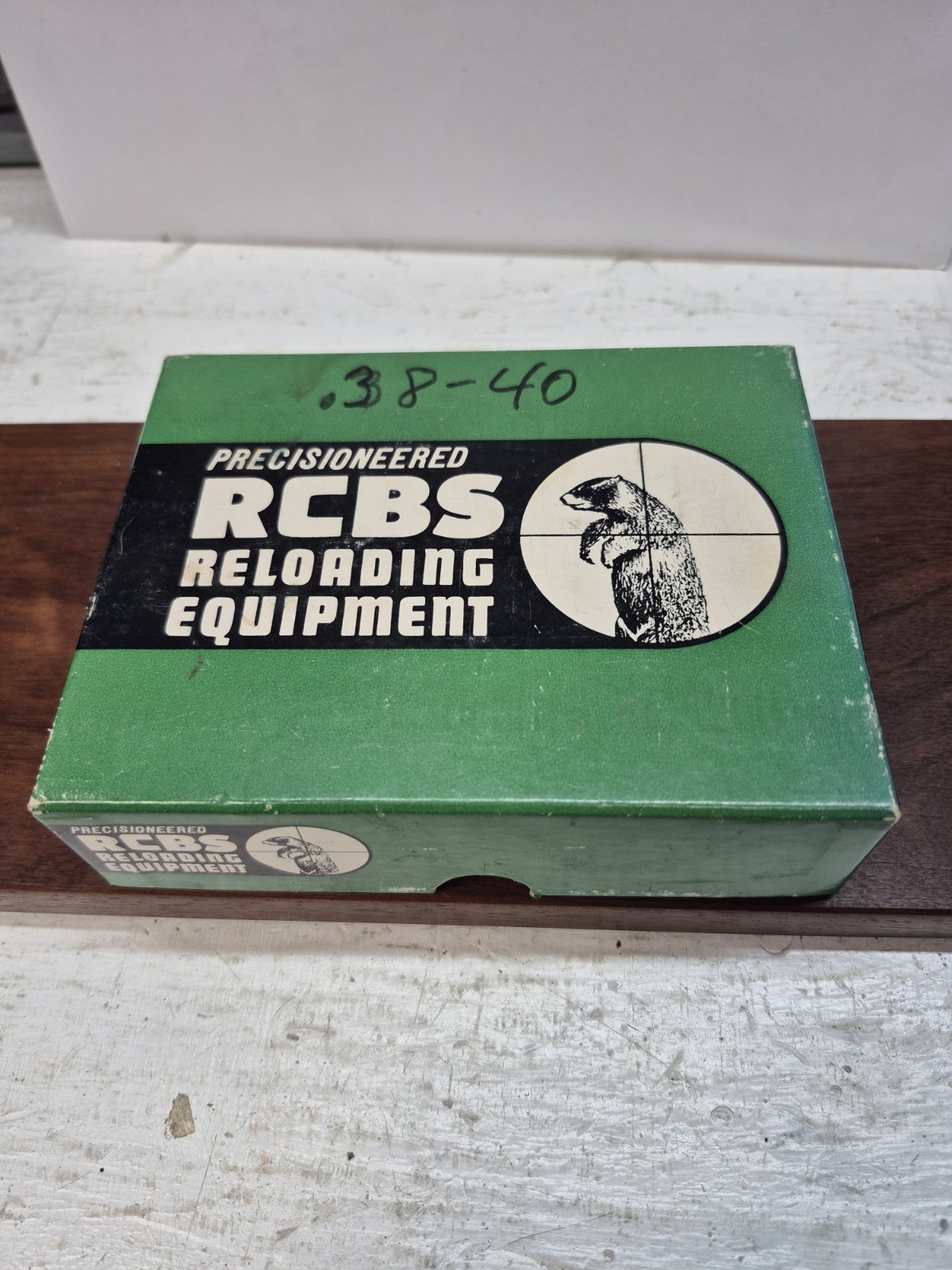 Rcbs 38-40wcf Reloading Dies. 3 Die Set 38-40 Winchester Center Fire