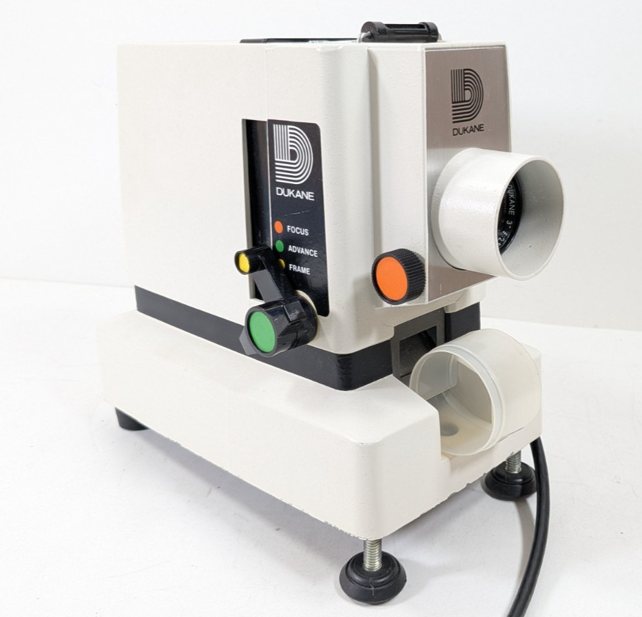 Vintage Dukane Filmstrip Projector Silent Model 28A33 Not Tested