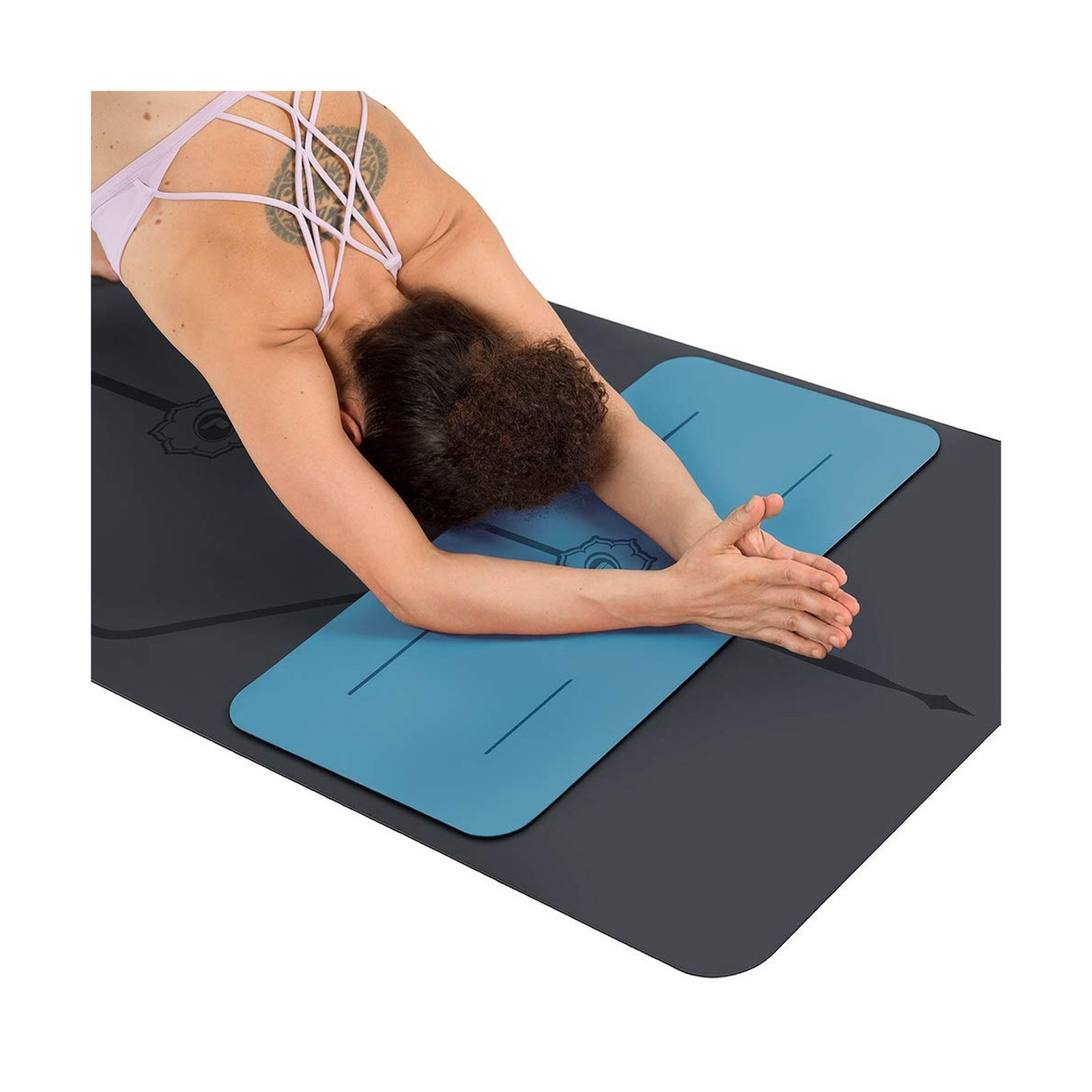 Liforme Yoga Pad - Patented Alignment System, Warrior-like Grip, No... Fast Ship
