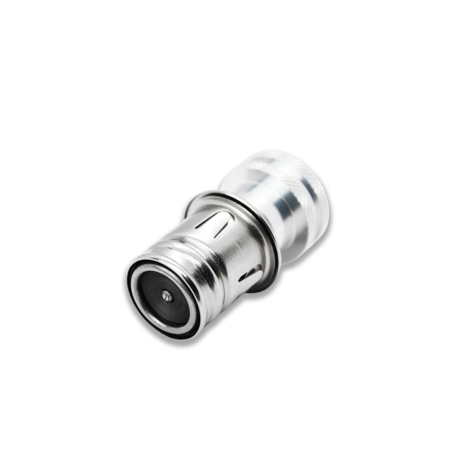 Silver Aluminum 12V Cigarette lighter For Benz C E S class Porsche 911 cayenne