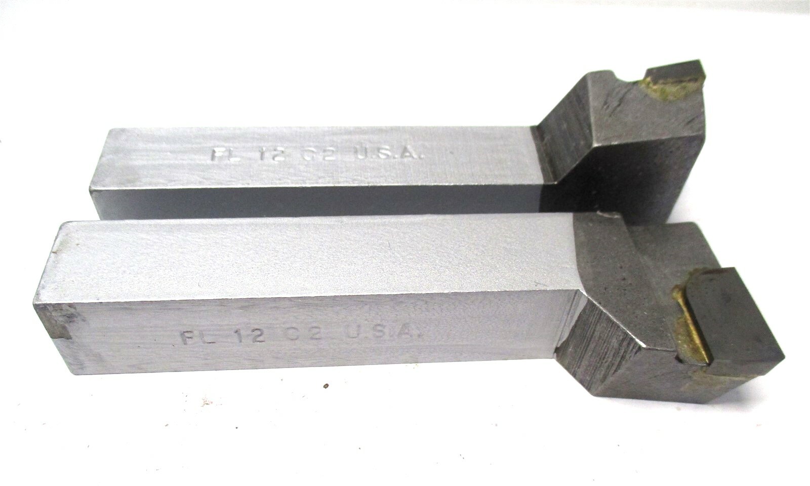 ACT (FL-12) 3/4" x 4-1/2" FL C2 LH Carbide Offset End Cutting Tool Bit - 2 QTY
