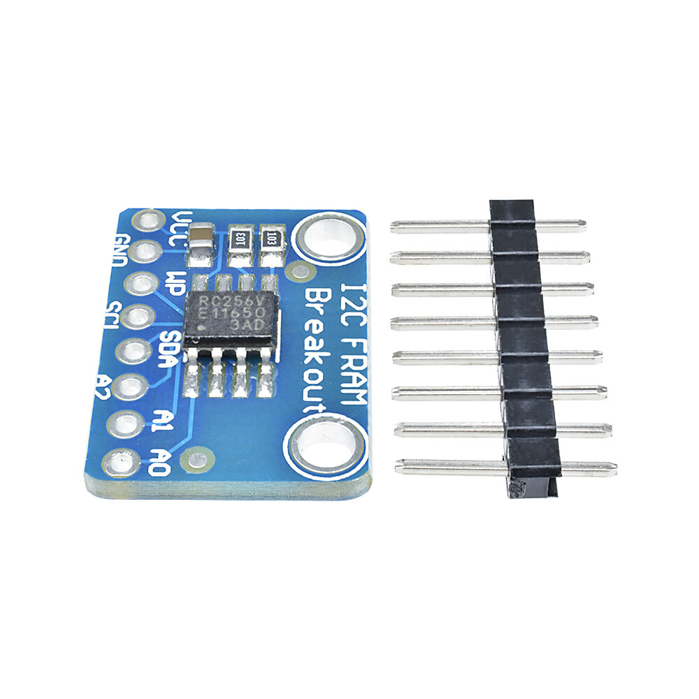 1/2/5/10PCS I2C IIC Non-Volatile FRAM MB85RC256V Breakout 256Kbit 32KByte Memory