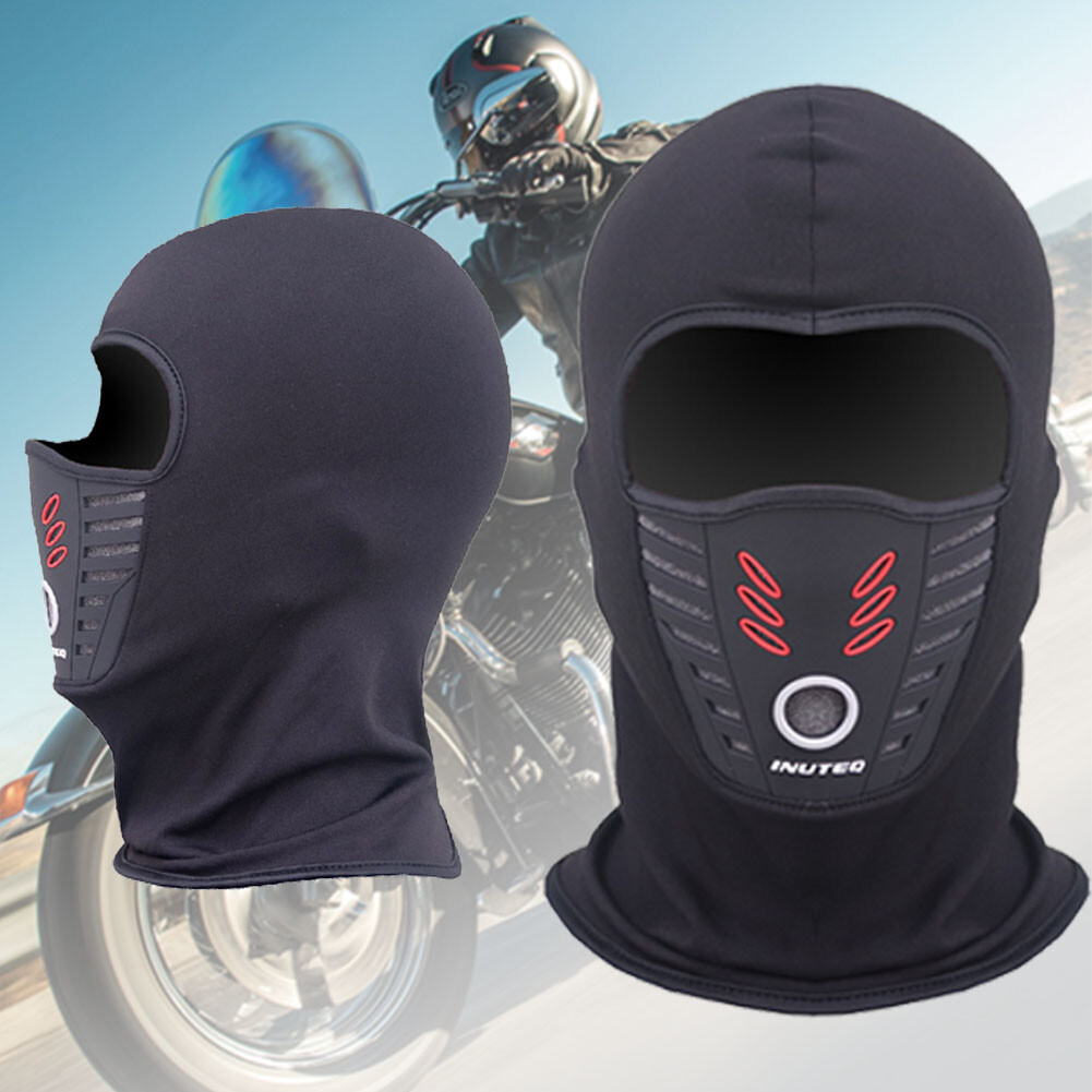 Stretch Face Mask UV Protection Sun Hood Windproof Warm Hat for Men Women Sports
