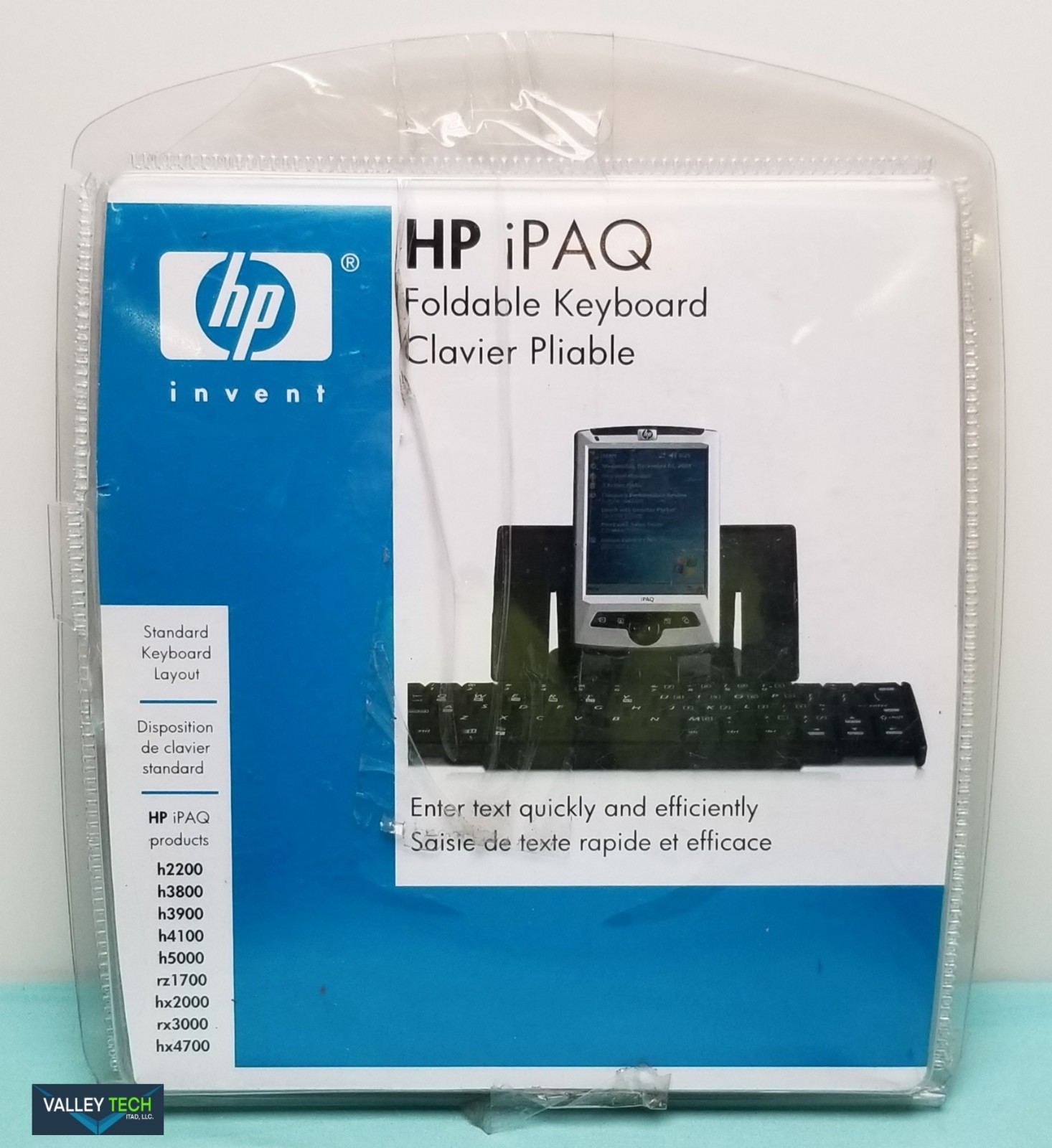 HP Foldable Keyboard FA118A#ABA Open box
