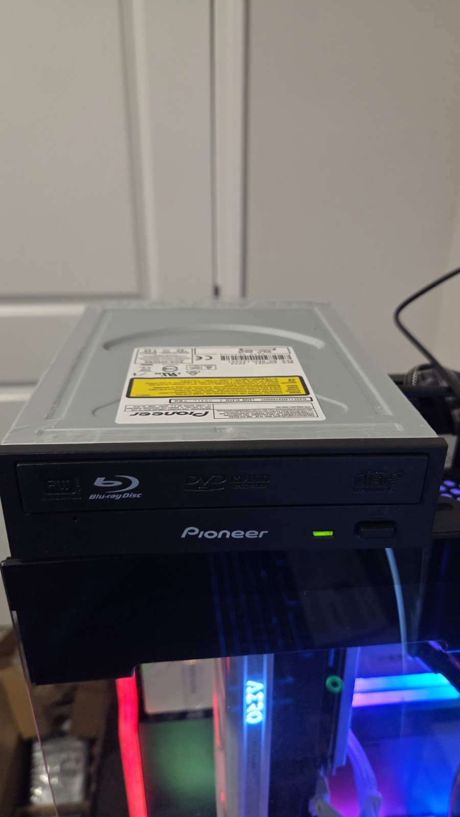 Pioneer BDR-209 Flashed to 211M Tested with BD100 4K UHD enabled, makemkv Plex