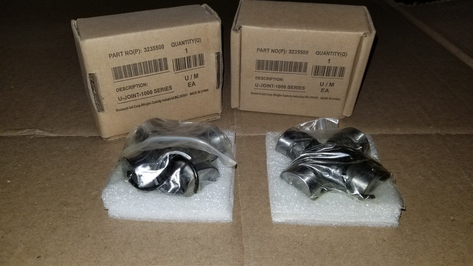 Polaris U joints 3235500 Rotatech Qty. of 2